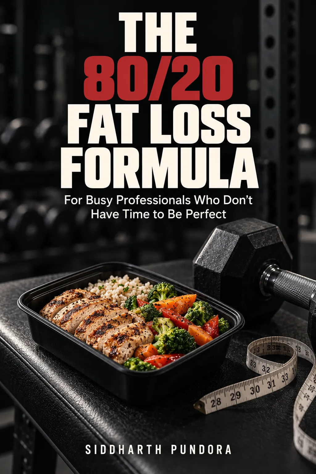 Cover of The 80/20 Fat Loss Formula by Siddharth Pundora