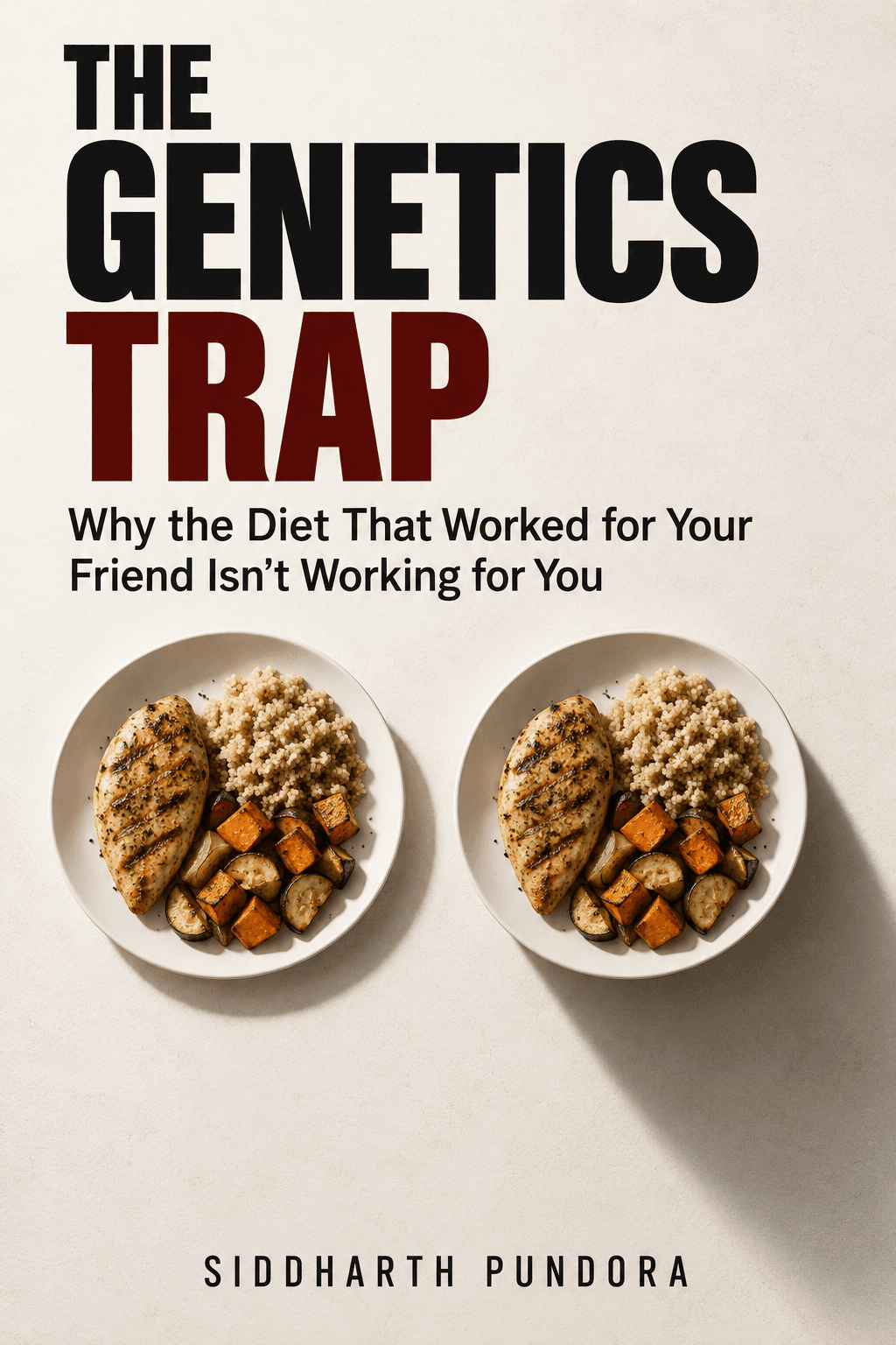 Cover of The Genetics Trap by Siddharth Pundora